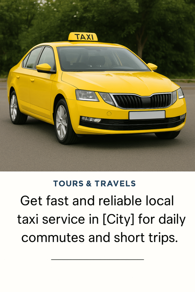 Our Popular Taxi Services