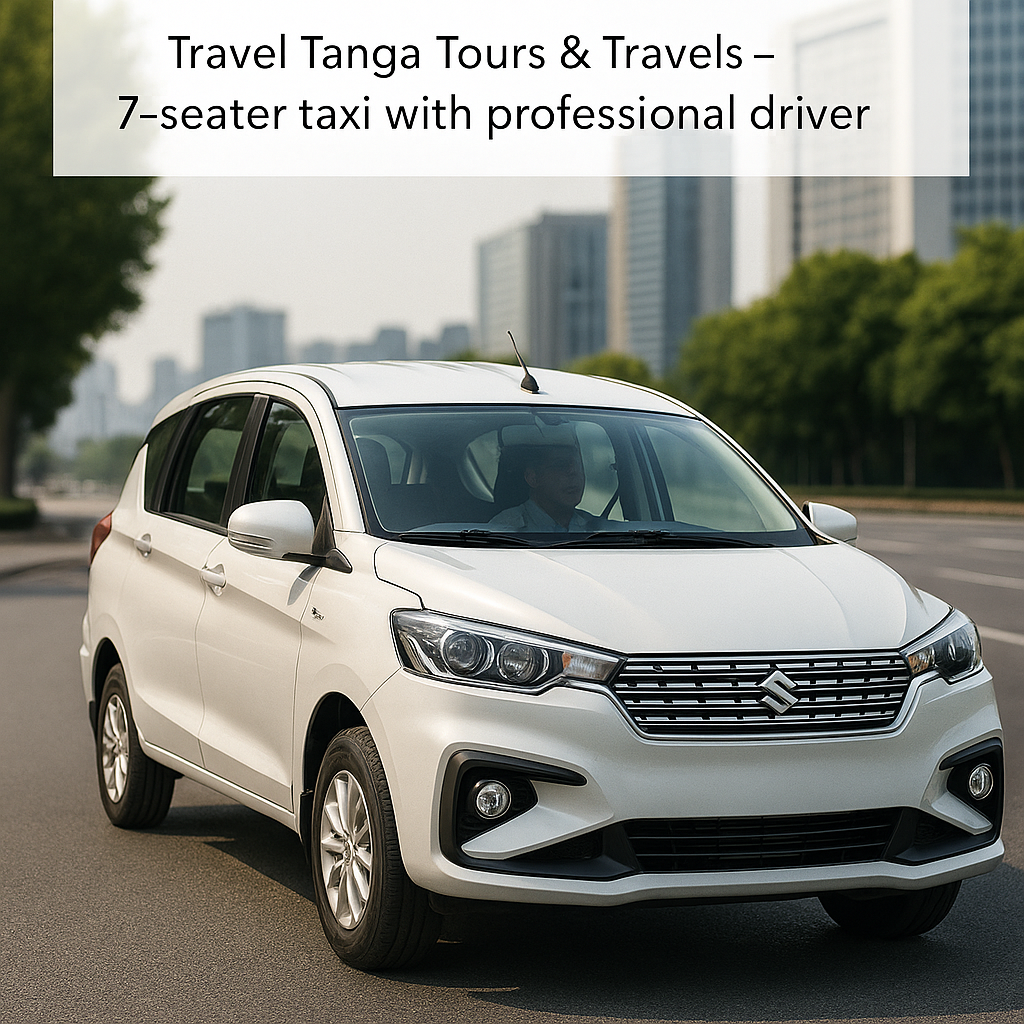Family SUV cab service in Bangalore by Travel Tanga Tours & Travels – 7-seater taxi with professional driver