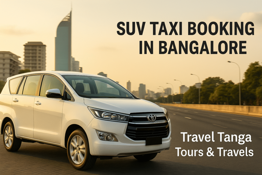 SUV taxi booking Bangalore