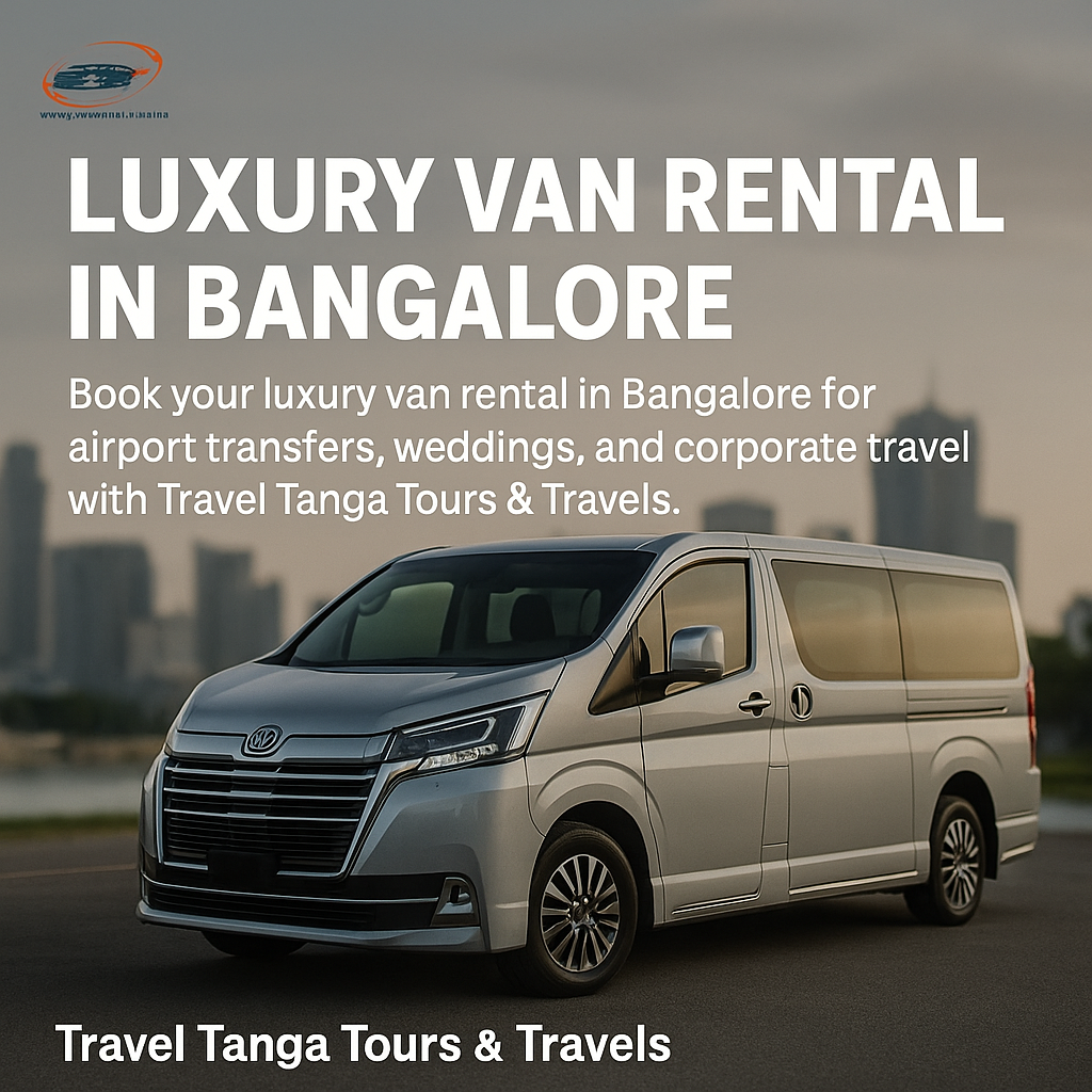 Luxury Van Rental in Bangalore