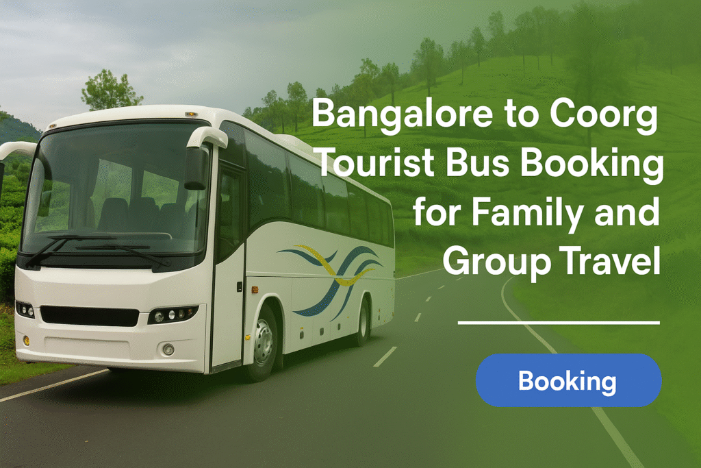 49-Seater Tourist Coach Booking from Bangalore to Coorg for Group Travel