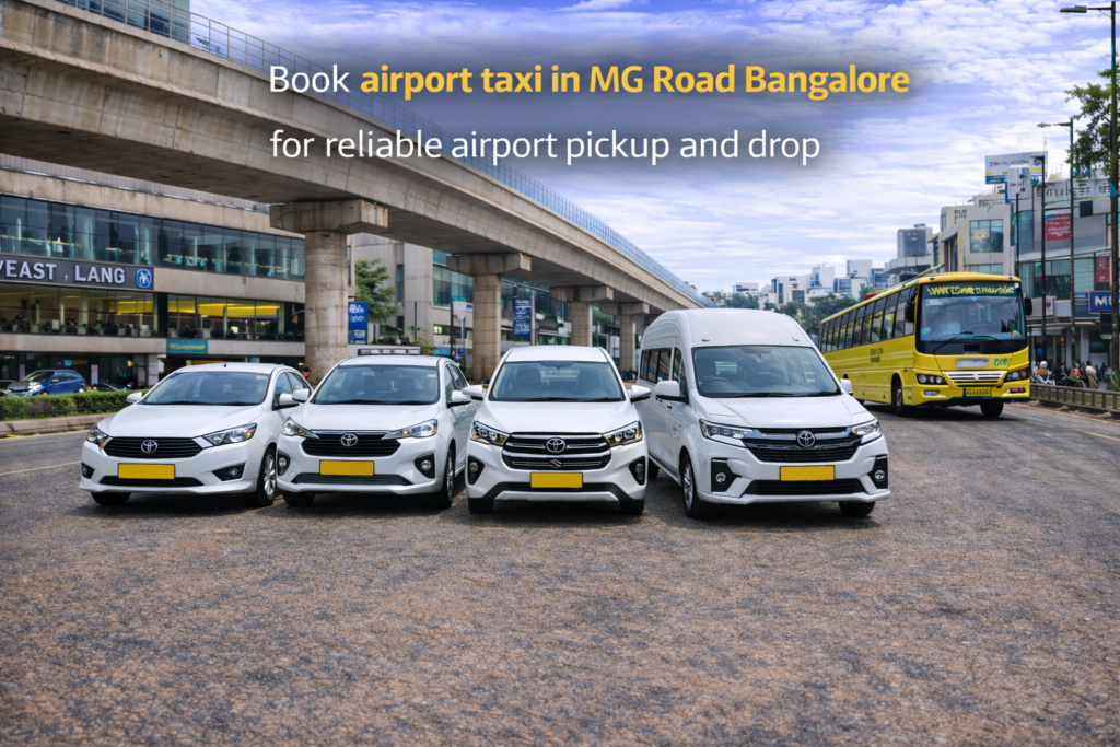 Book Airport Taxi in MG Road