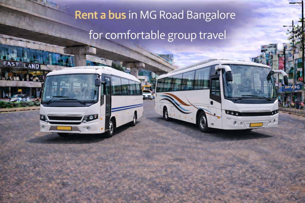 Rent a Bus in MG Road Bangalore