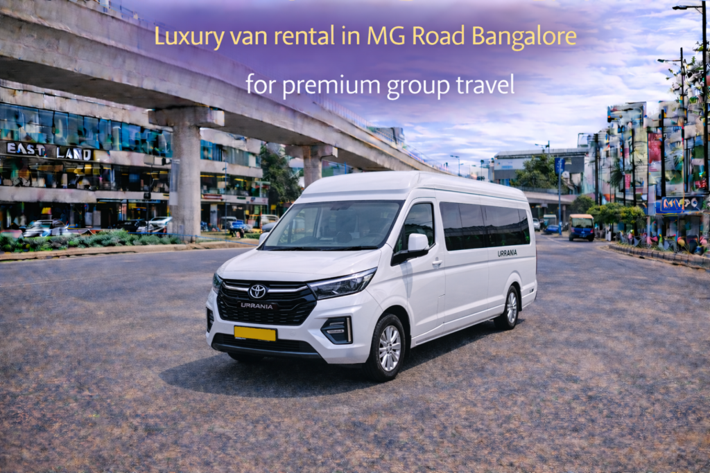luxury van rental in MG Road